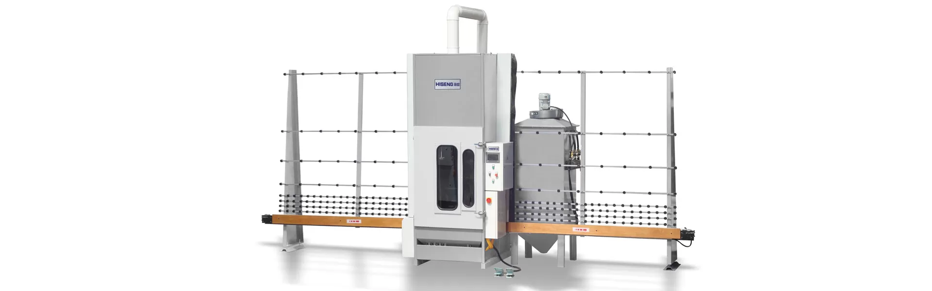 Стеклянная автоматическая машина песка взрывая HSP