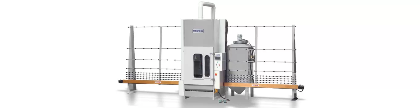 Стеклянная автоматическая машина песка взрывая