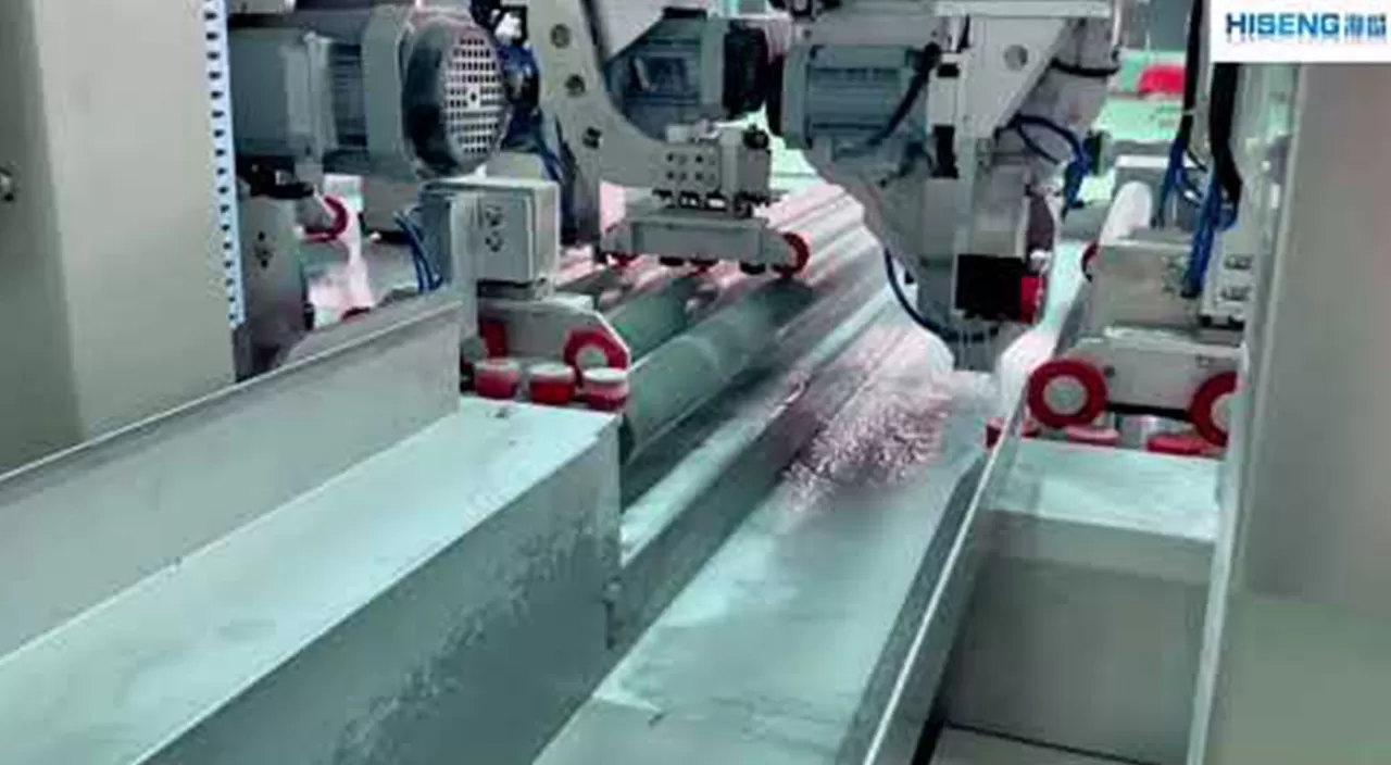 Машина для закатки стекла HISENG HSBM Video