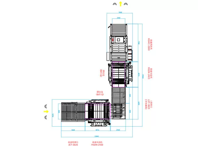 Стеклянная прямая линия Двойная линия Edger HSDN (тип L)