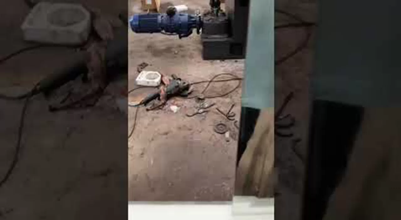 Шлифовальный станок для стекла HISENG HSB 371 Видео