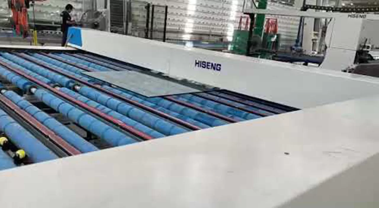 Видео погрузчика стекла HISENG