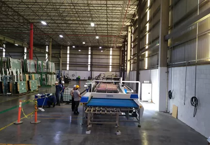 Обработка стекла прибора