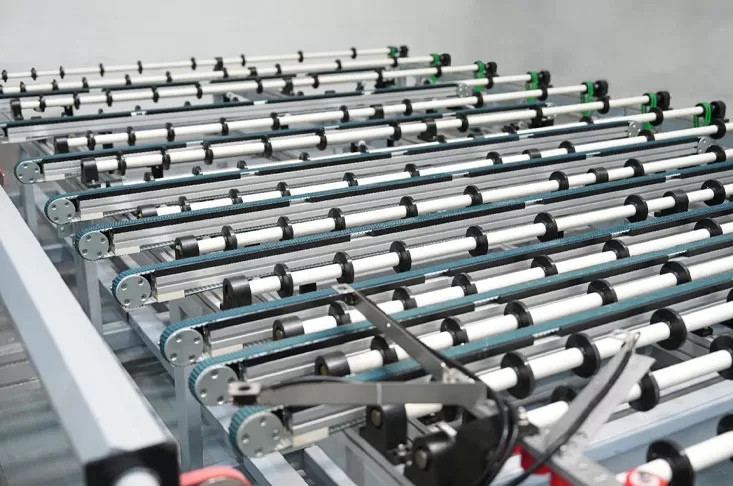 LST-Стеклянный стол переноса