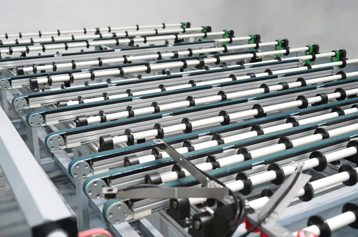 LST-Стеклянный стол переноса