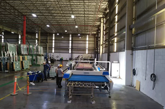 Обработка стекла прибора