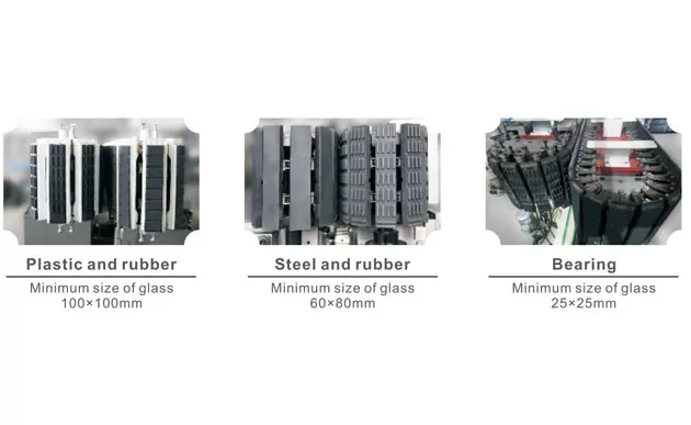 Вертикальная конструкция шлифовального станка для кромки стекла