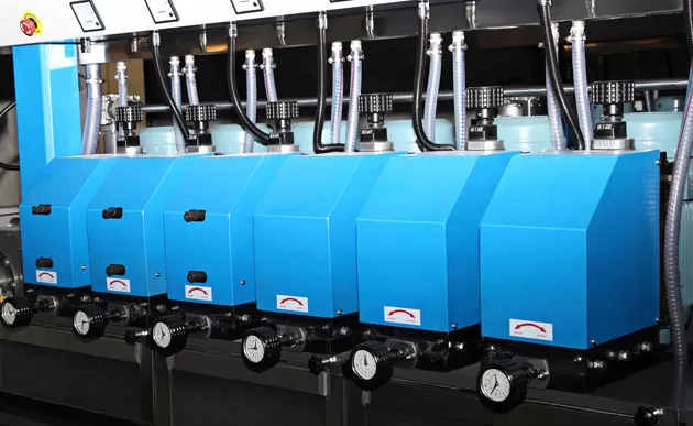 Цистерна с водой с системой фильтрации двойной круглой стеклянной прямой линии кромкозагибы